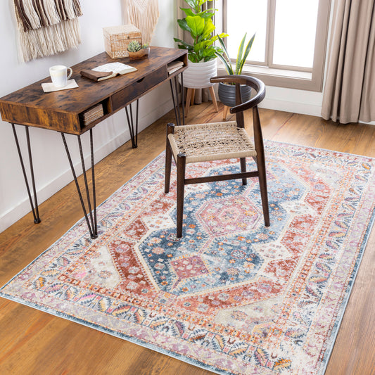 New Mexico NWM-2308 5' x 7' Machine Woven Area Rug