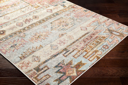 New Mexico NWM-2311 5ft Round Machine Woven Area Rug
