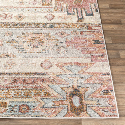 New Mexico NWM-2311 5ft Round Machine Woven Area Rug