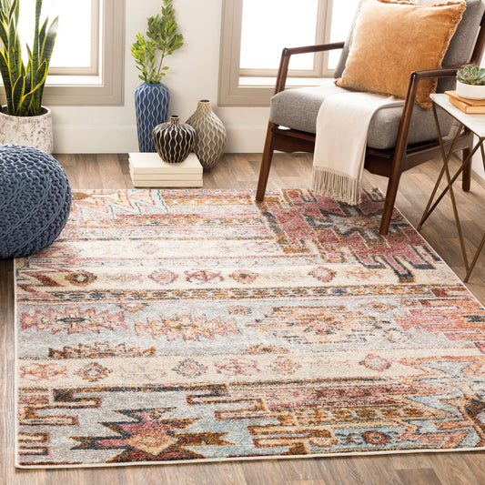 New Mexico NWM-2311 10ft Runner Machine Woven Runner Rug