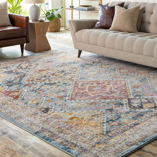 New Mexico NWM-2314 2' x 3' Machine Woven Accent Rug