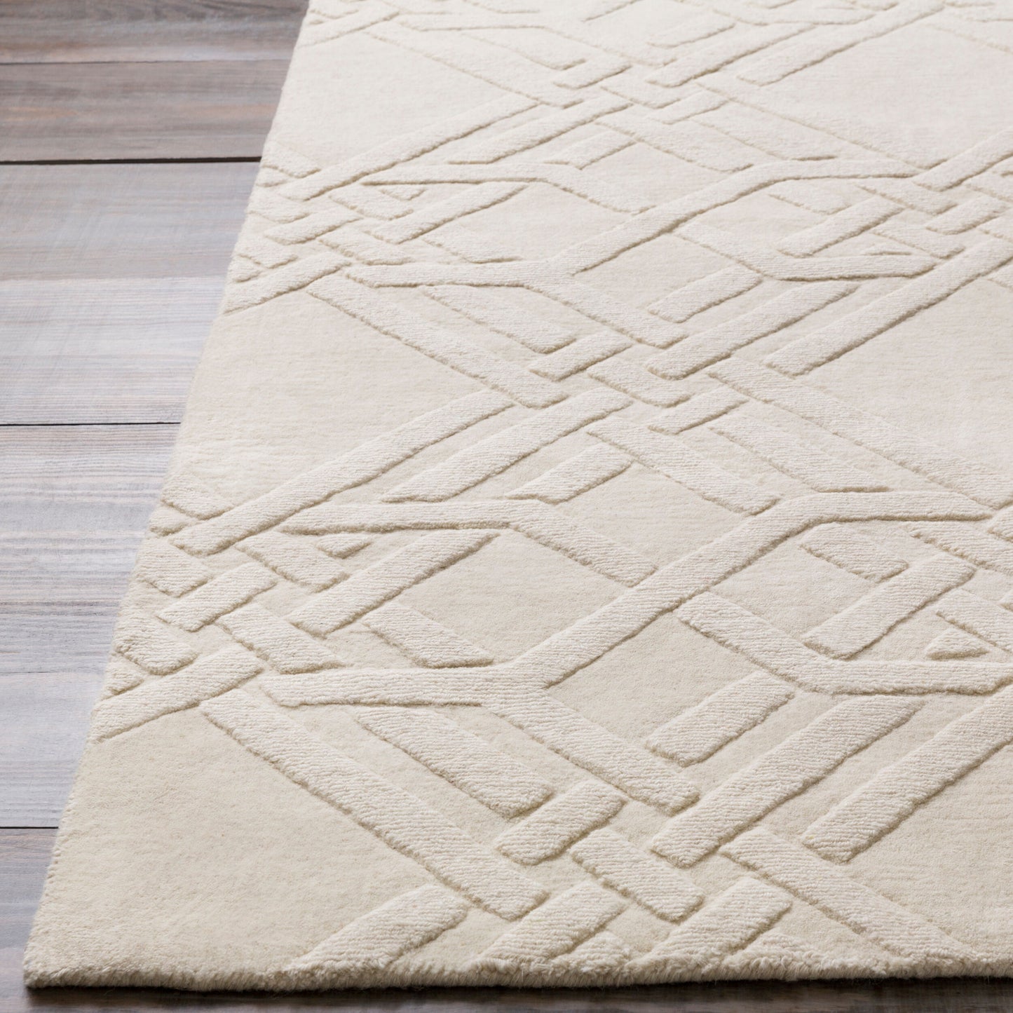 The Oakes OAK-6001 8ft Runner Handmade Wool Runner Rug