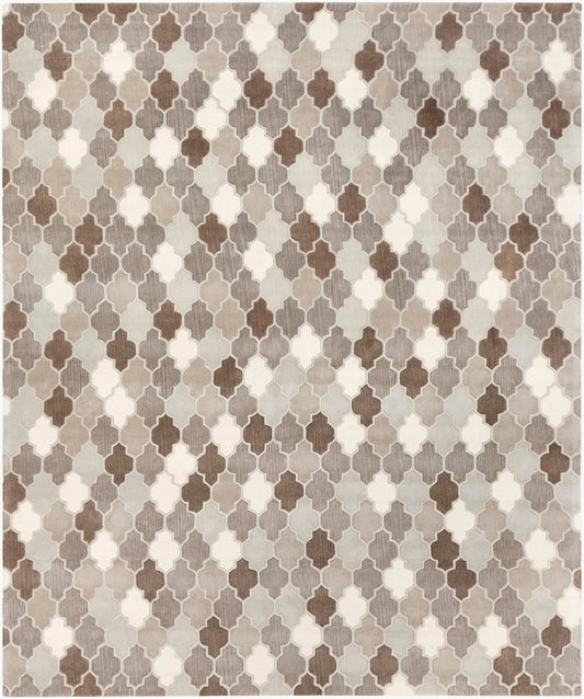 Oasis OAS-1088 9' x 12' Handmade Wool Area Rug