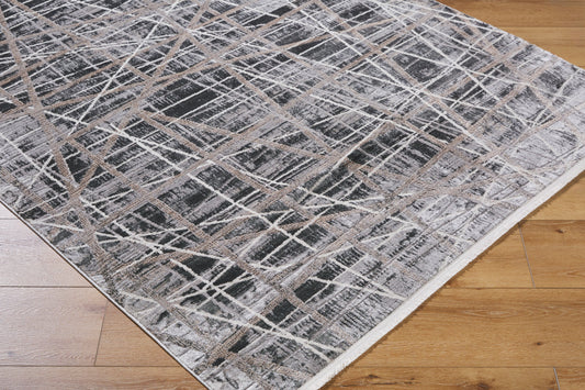 Alfombra tejida a máquina Obsession OBN-2300 de 1,52 m x 2,13 m