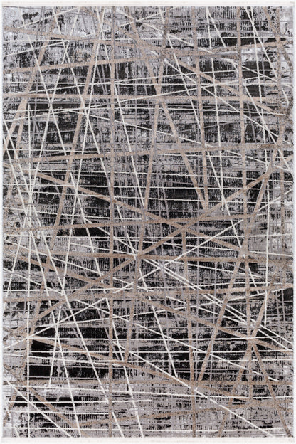 Alfombra tejida a máquina Obsession OBN-2300 de 1,52 m x 2,13 m