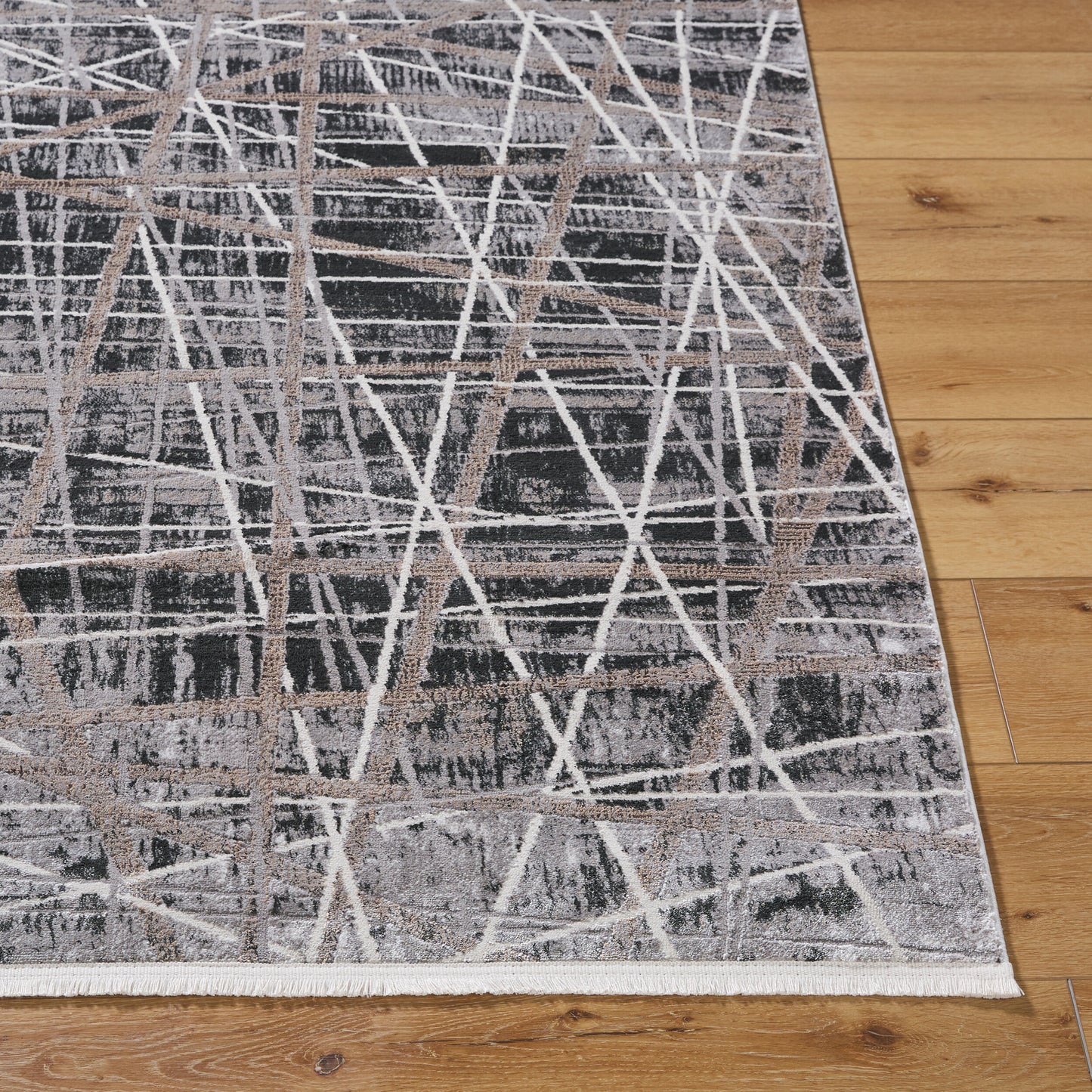 Alfombra tejida a máquina Obsession OBN-2300 de 1,52 m x 2,13 m