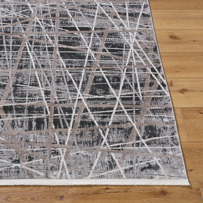 Alfombra tejida a máquina Obsession OBN-2300 de 1,52 m x 2,13 m