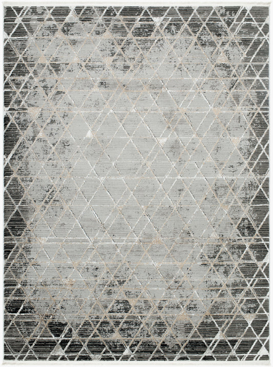 Alfombra tejida a máquina Obsession OBN-2301 de 8' x 10'