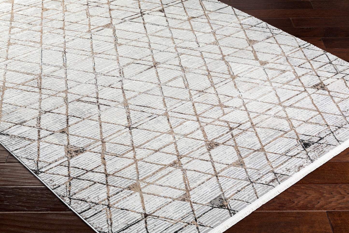Alfombra tejida a máquina Obsession OBN-2302 de 1,83 m x 2,74 m