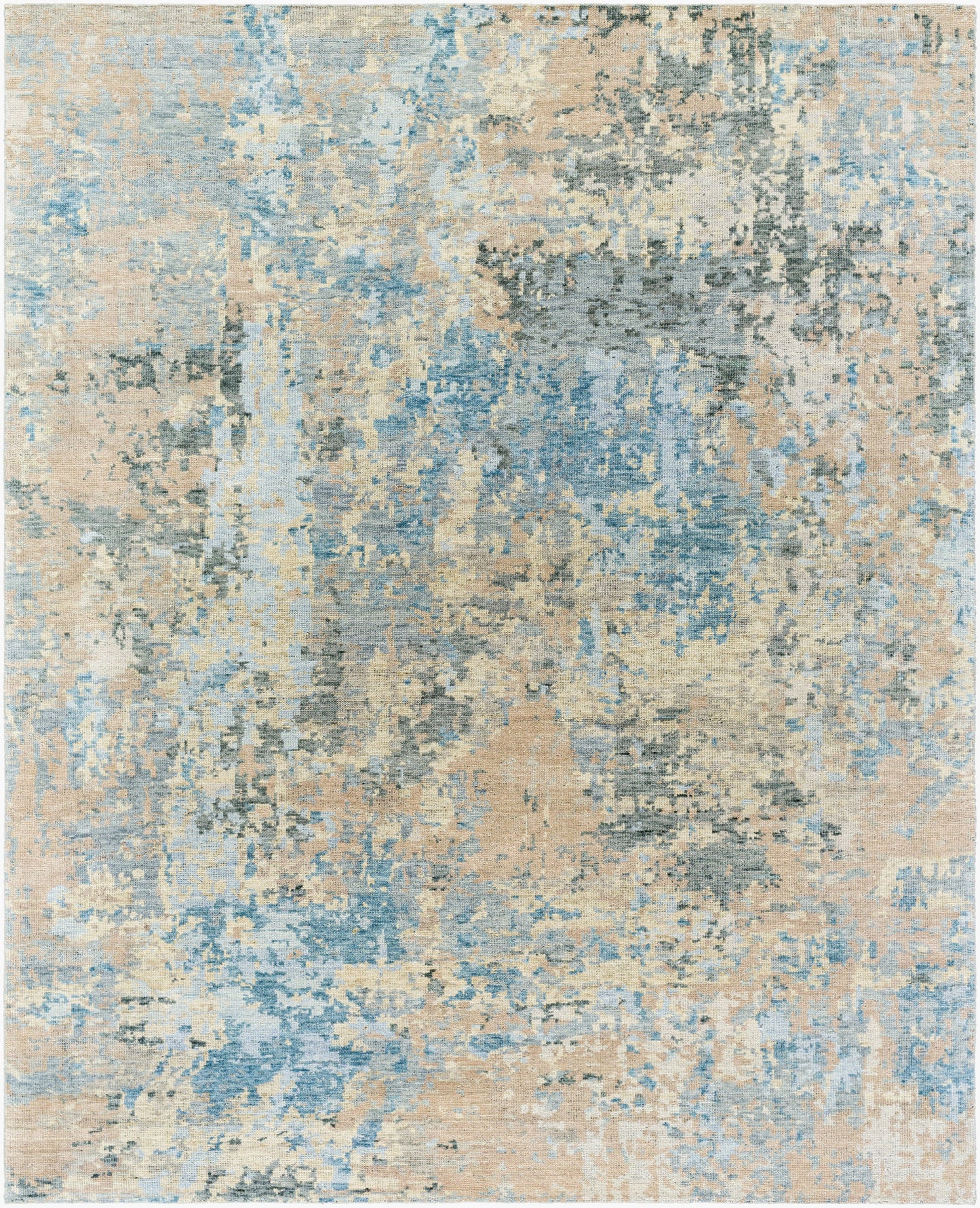 Alfombra de lana hecha a mano Odyssey ODY-2301 de 8' x 10'