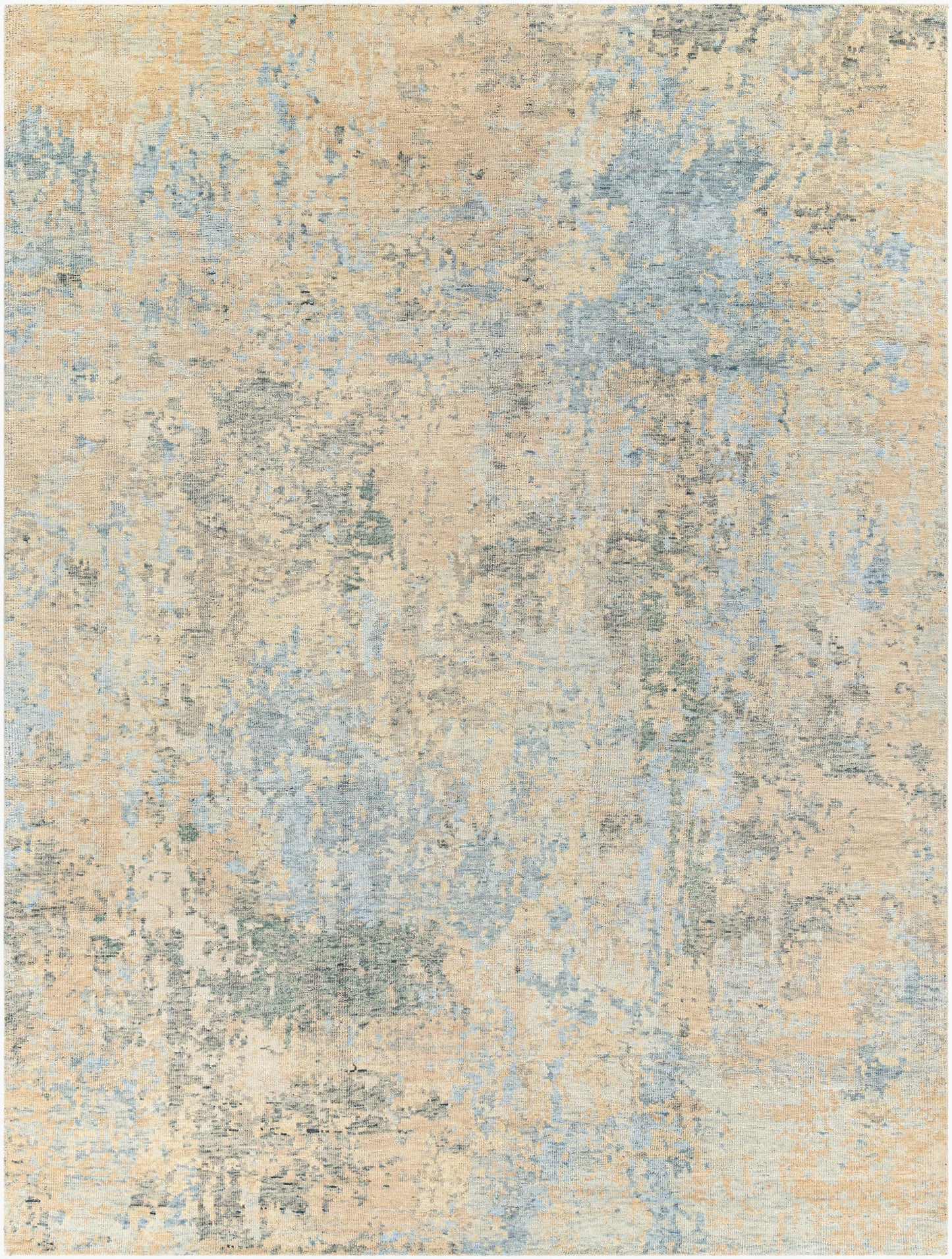Alfombra de lana hecha a mano Odyssey ODY-2301 de 2,7 x 3,6 m