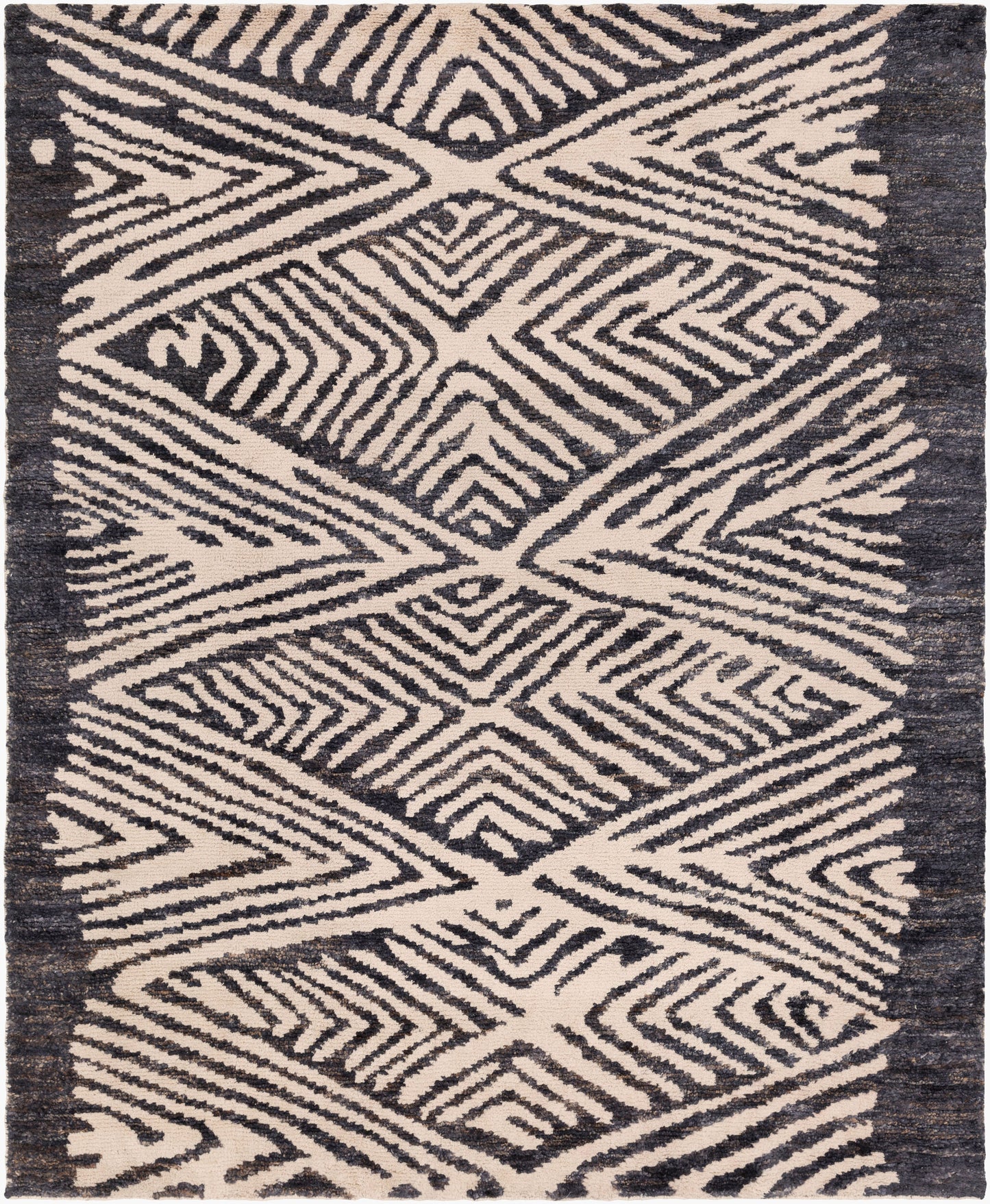 Alfombra de yute hecha a mano Orinocco OOC-1003 de 8' x 10'