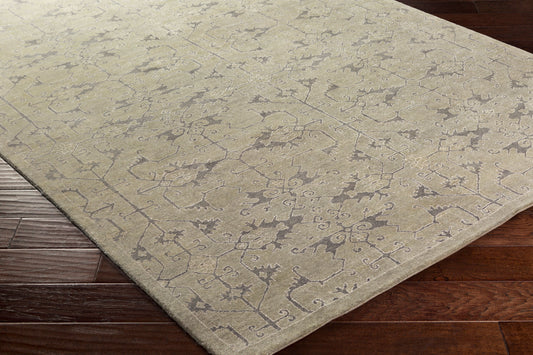 Opulent OPE-6001 2' x 3' Handmade Wool Accent Rug