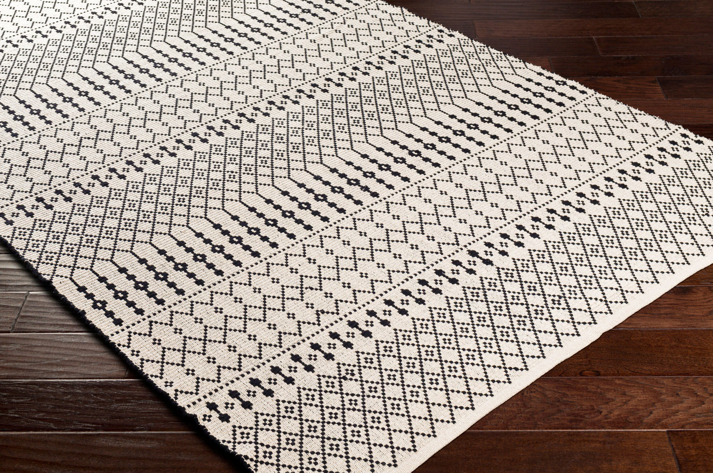 Osasuna OSA-2300 8ft Runner Handmade Runner Rug