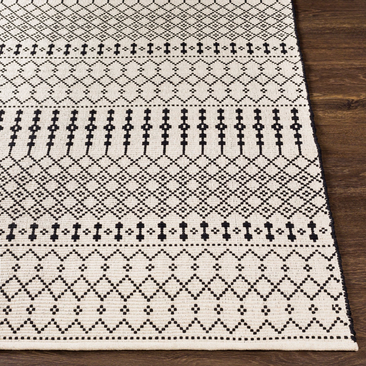 Osasuna OSA-2300 8ft Runner Handmade Runner Rug