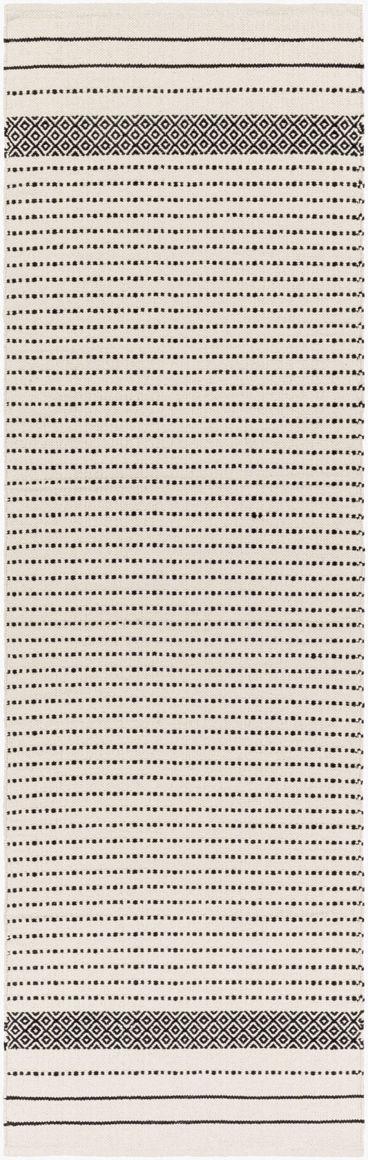 Osasuna OSA-2301 8ft Runner Handmade Runner Rug