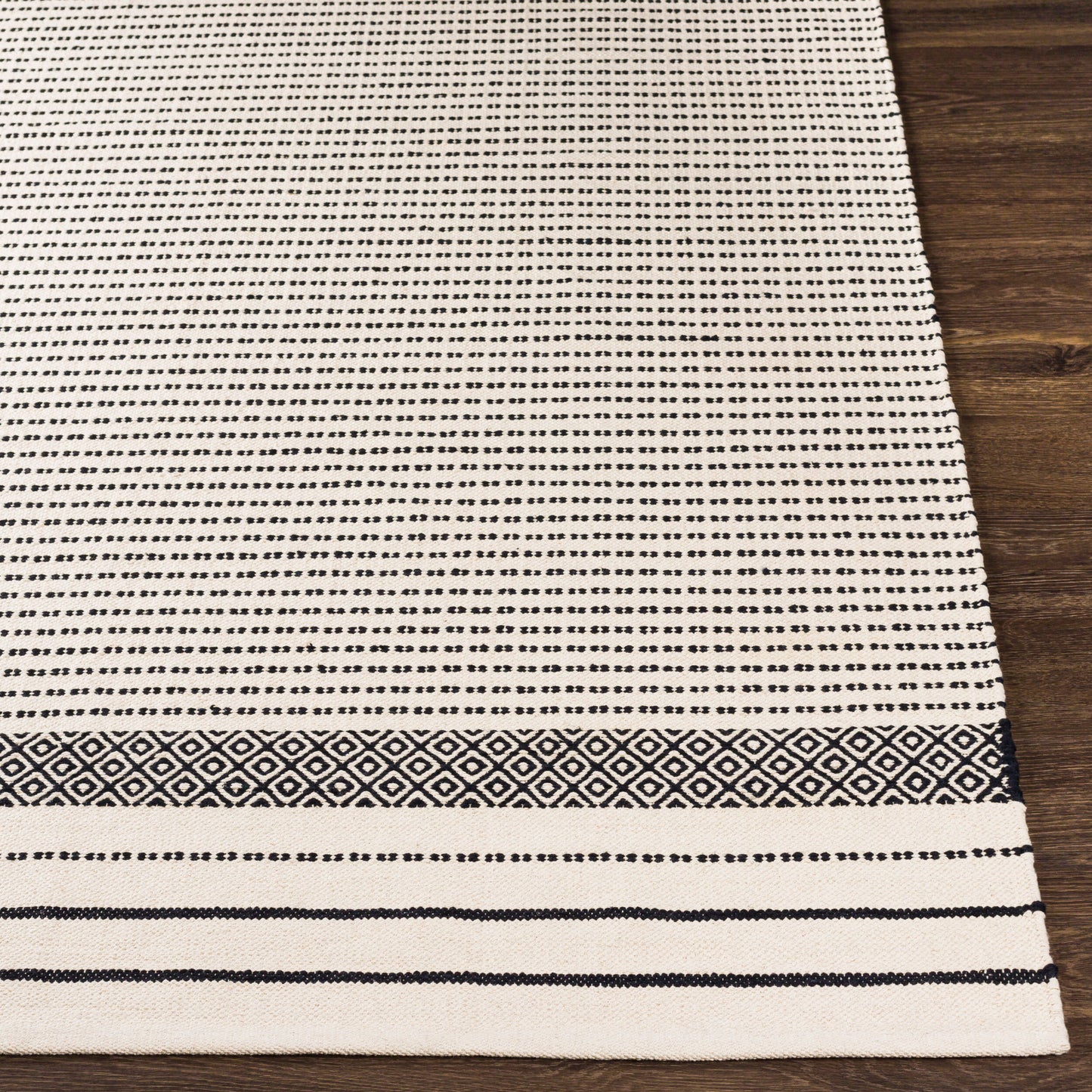 Osasuna OSA-2301 8ft Runner Handmade Runner Rug