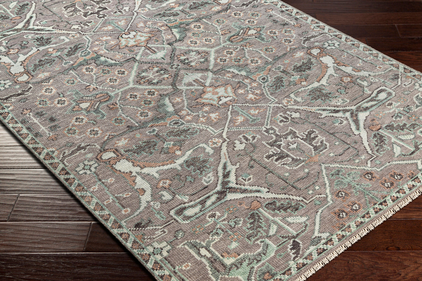 Palais PAL-2300 2' x 3' Handmade Wool Accent Rug