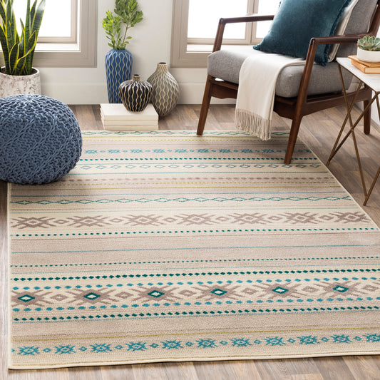 Paramount PAR-1118 5' x 7' Machine Woven Area Rug