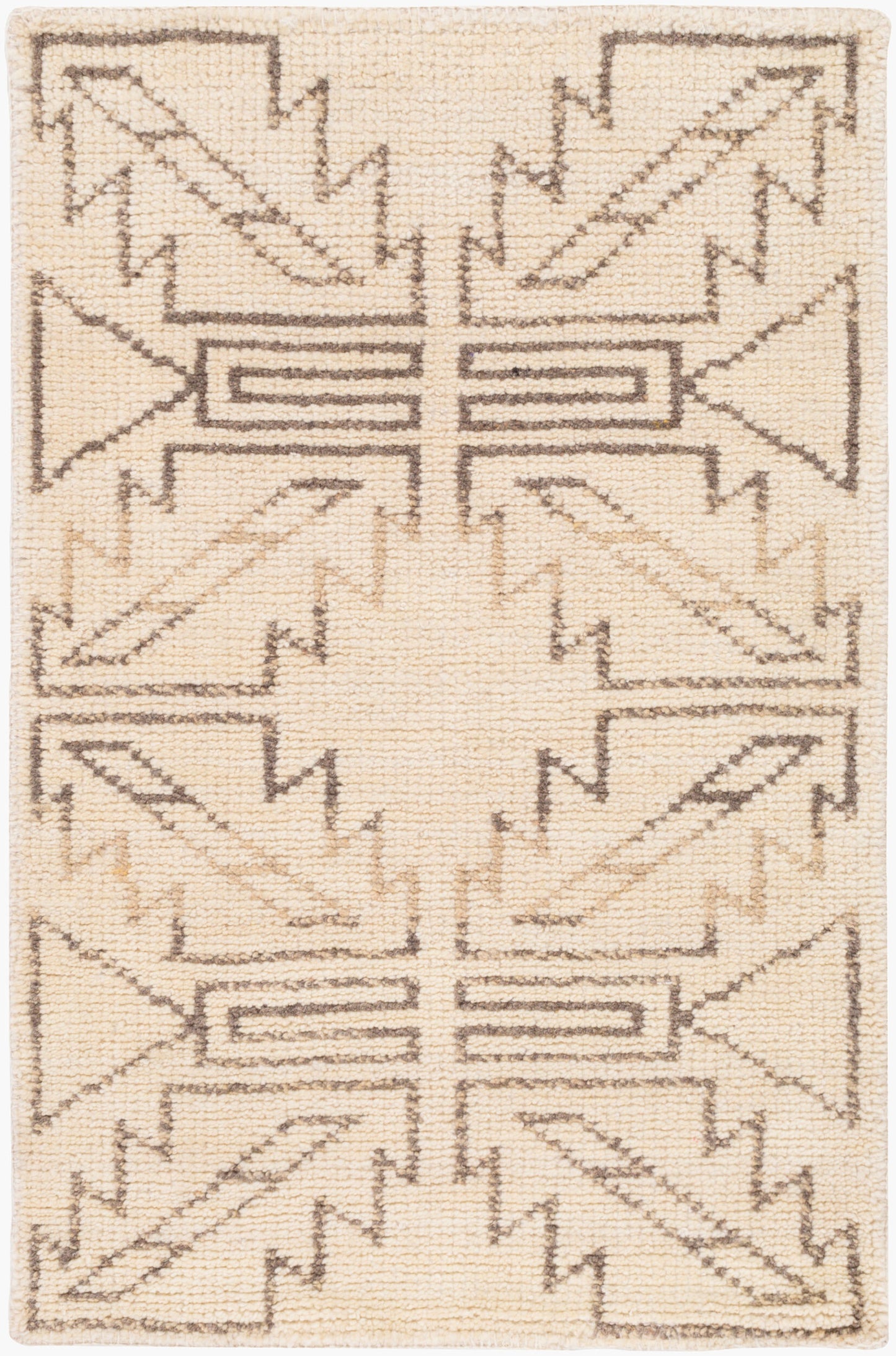 Pueblo PBL-6000 2' x 3' Handmade Wool Accent Rug