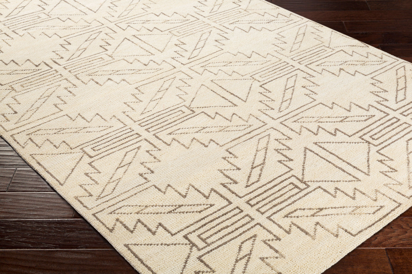 Pueblo PBL-6000 2' x 3' Handmade Wool Accent Rug