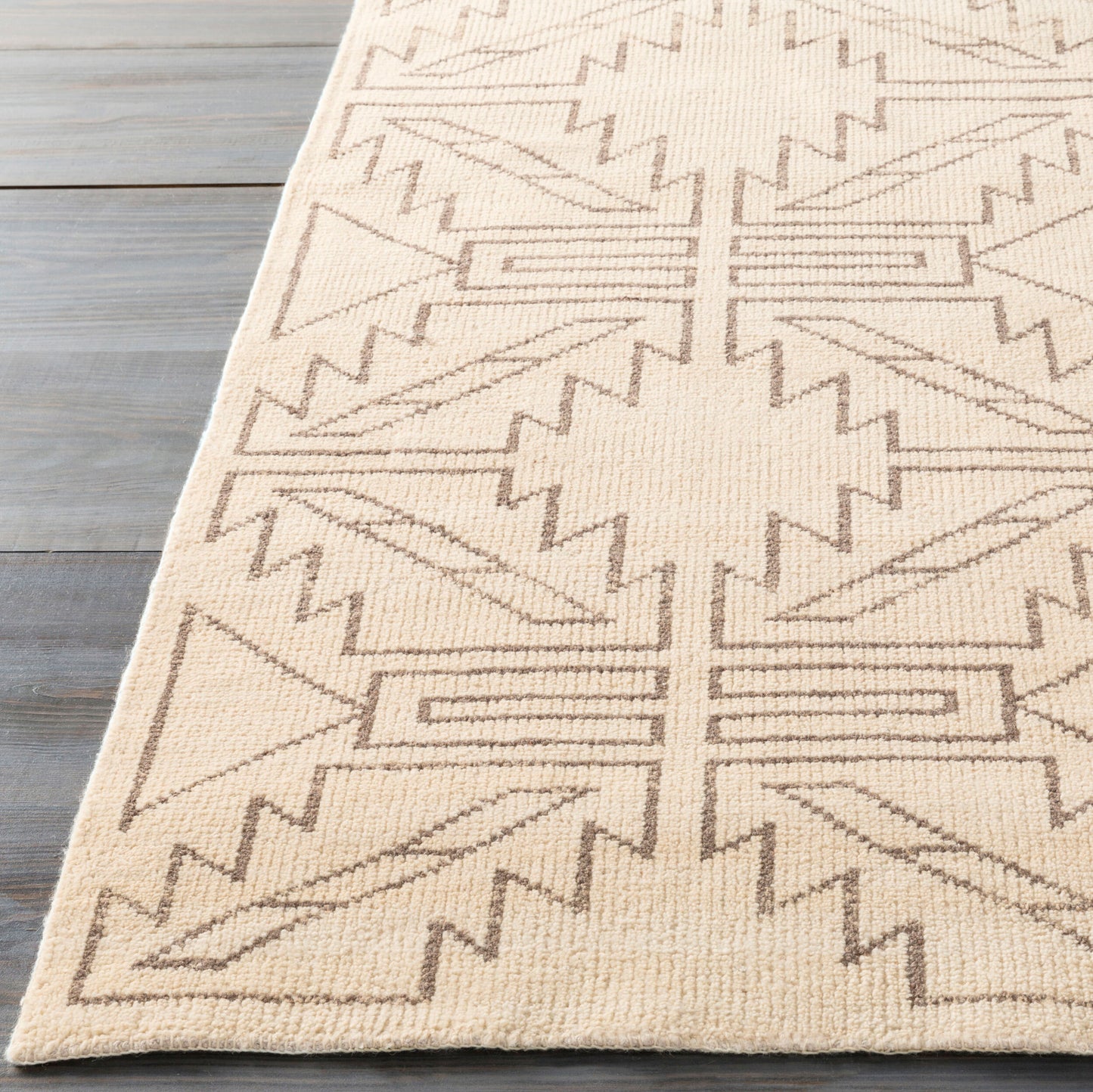 Pueblo PBL-6000 2' x 3' Handmade Wool Accent Rug