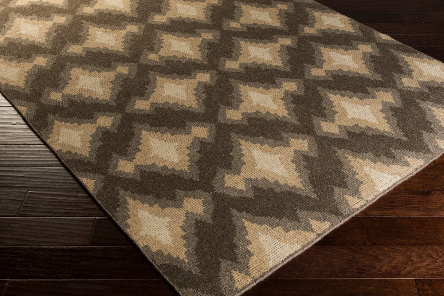 Pueblo PBL-6004 2' x 3' Handmade Wool Accent Rug