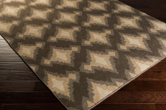 Pueblo PBL-6004 2' x 3' Handmade Wool Accent Rug