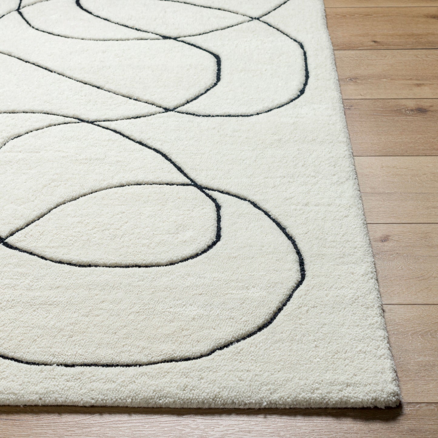 Portobello PBO-2301 5' x 7' Handmade Wool Area Rug