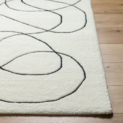 Portobello PBO-2301 5' x 7' Handmade Wool Area Rug