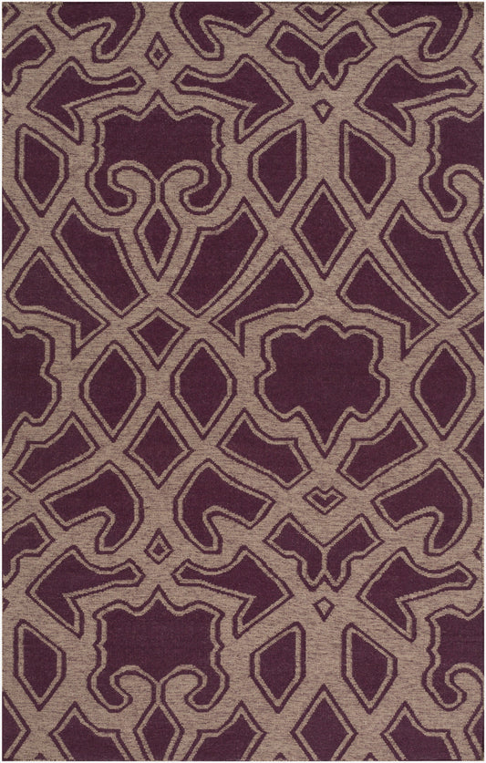 Alfombra decorativa de lana Paddington PDG-2011, hecha a mano, de 2' x 3'