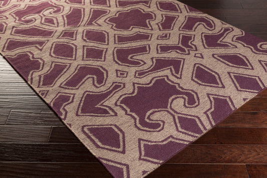 Alfombra decorativa de lana Paddington PDG-2011, hecha a mano, de 2' x 3'