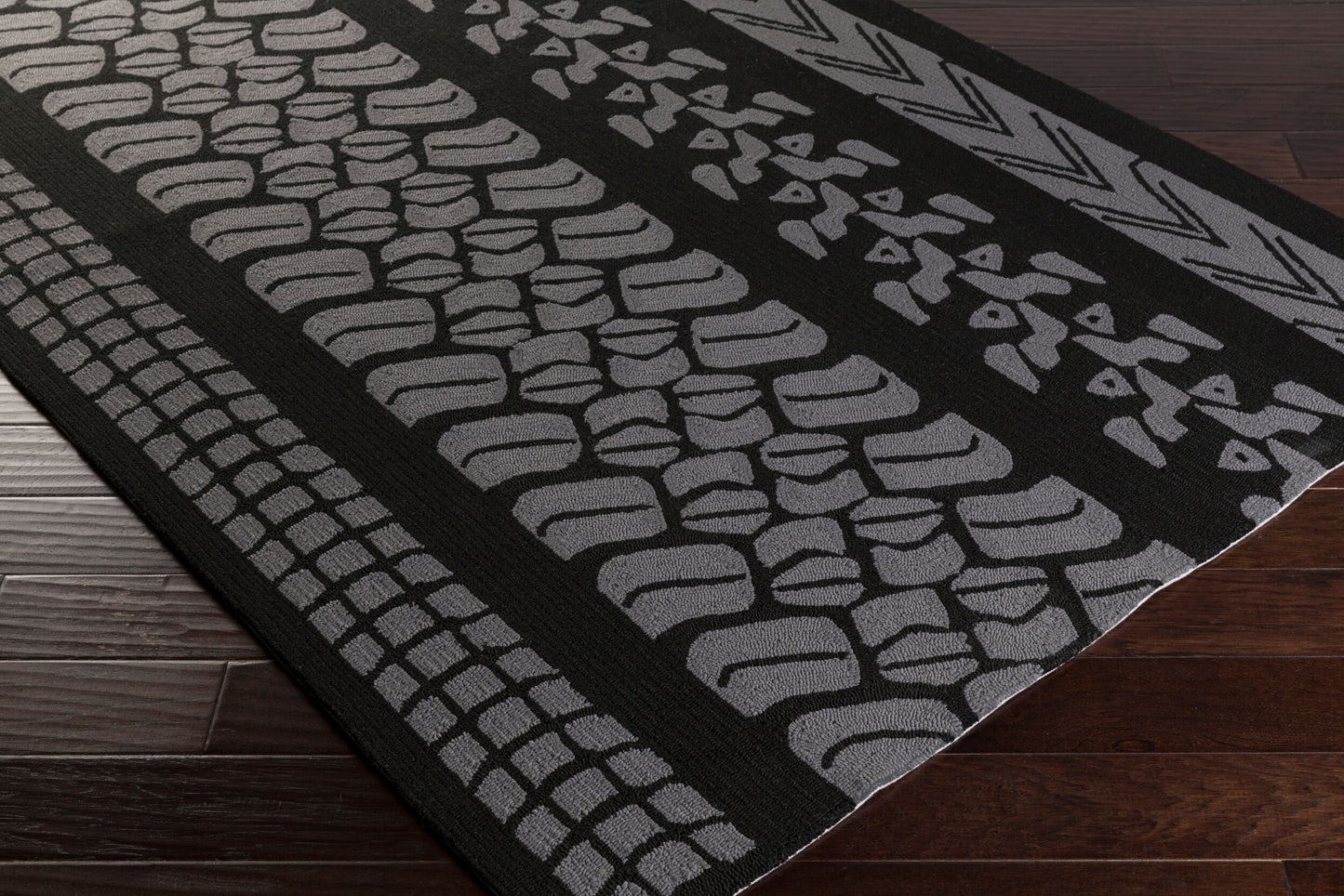 Alfombra Pandemonium PDM-1006 de 2,7 x 3,6 m para interior y exterior, hecha a mano