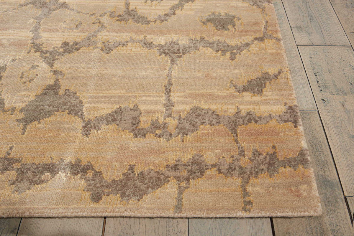 Silken Allure SLK10 Beige Loomed Rug