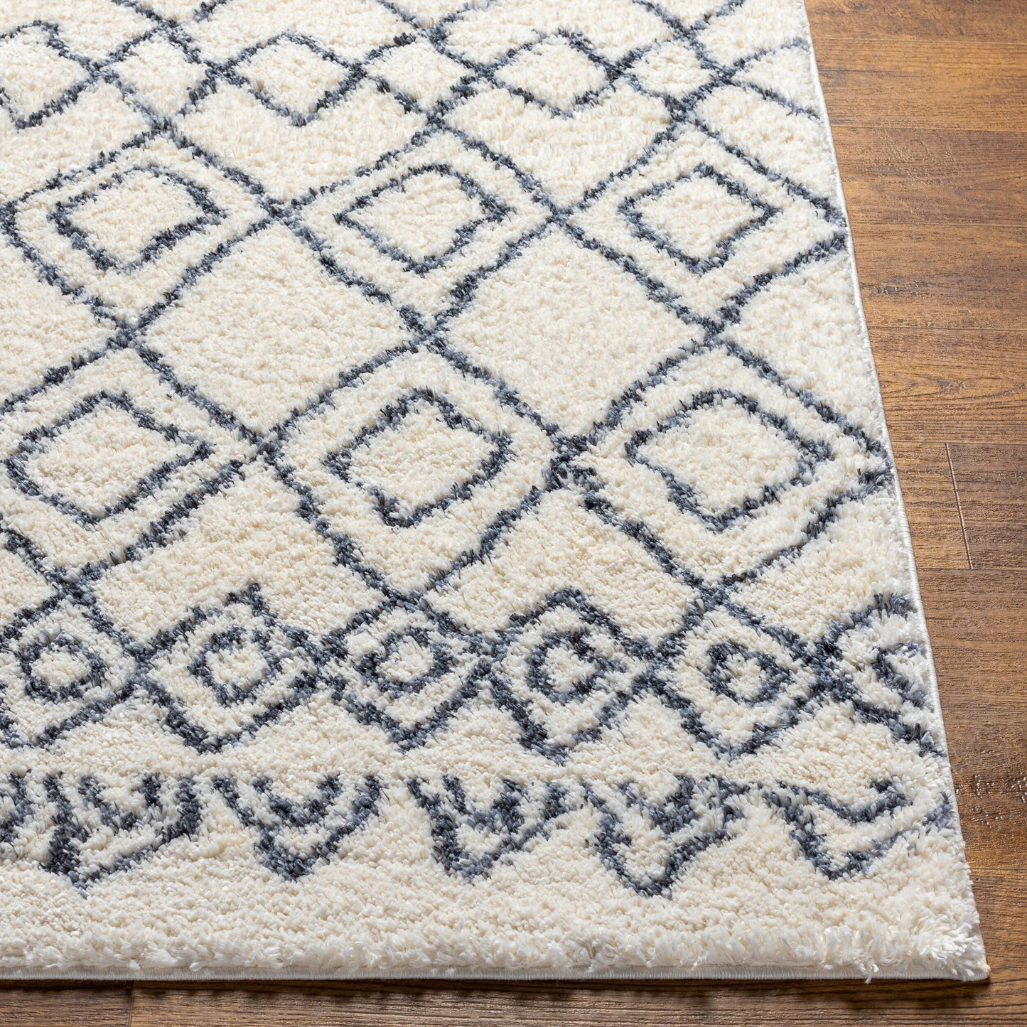 Alfombra tejida a máquina Puffy Shag PFY-2301 de 1,52 m x 2,13 m