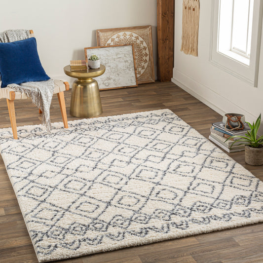 Alfombra tejida a máquina Puffy Shag PFY-2301 de 1,52 m x 2,13 m