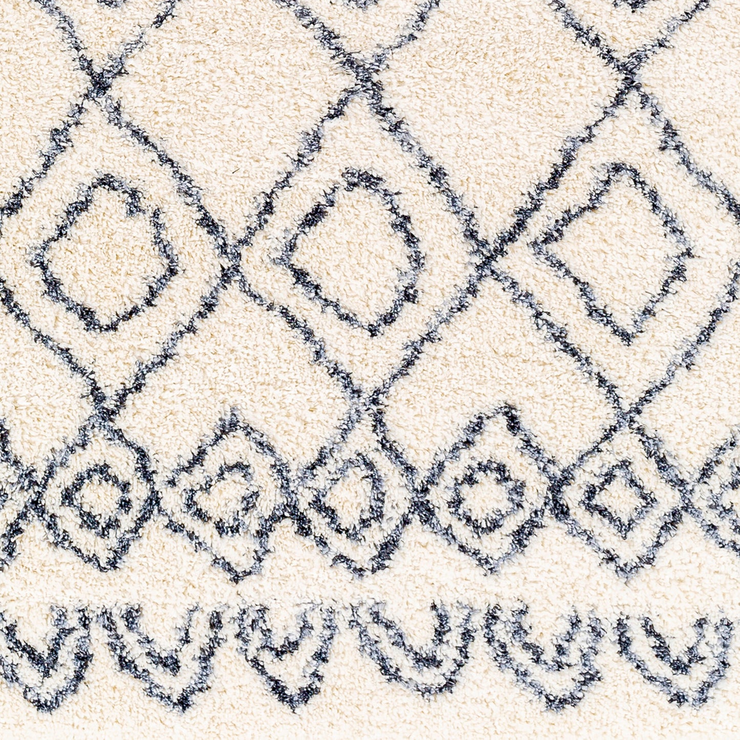 Alfombra tejida a máquina Puffy Shag PFY-2301 de 1,52 m x 2,13 m