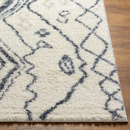 Alfombra tejida a máquina Puffy Shag PFY-2304 de 1,52 m x 2,13 m