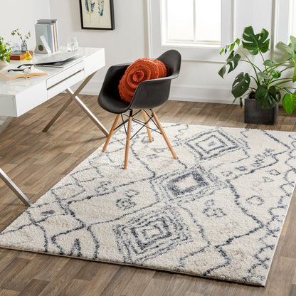 Alfombra tejida a máquina Puffy Shag PFY-2304 de 1,52 m x 2,13 m