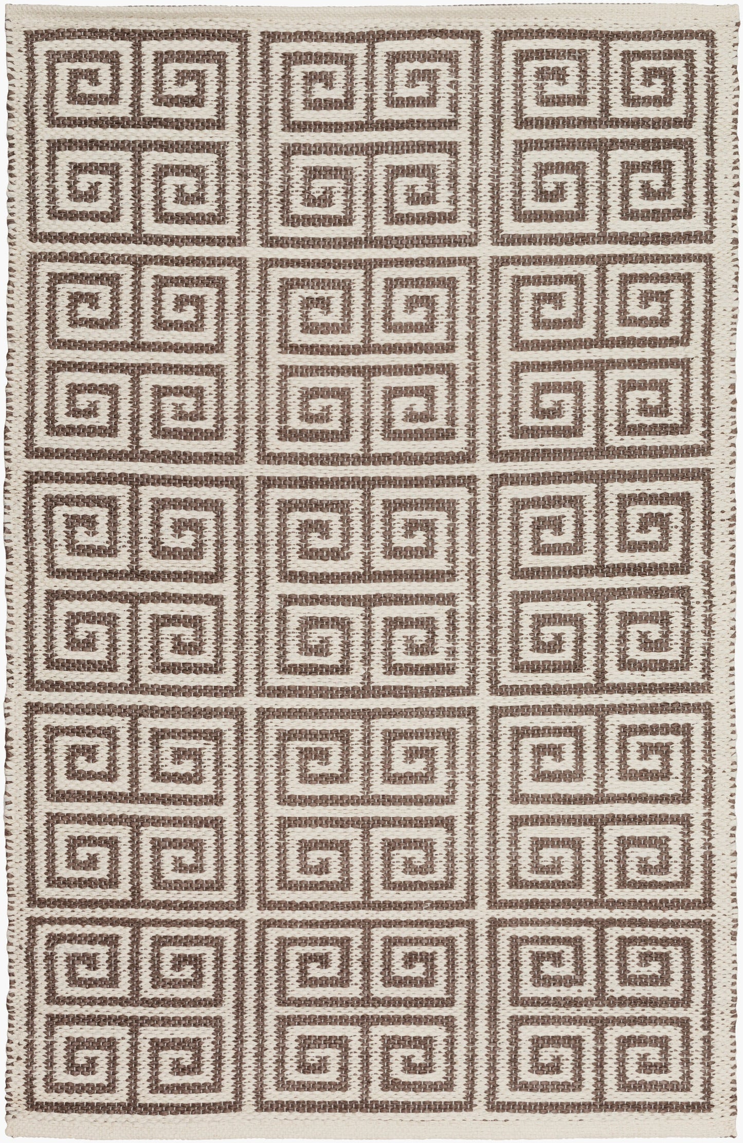 Alfombra decorativa para interiores y exteriores hecha a mano Picnic PIC-4004 de 2' x 3'