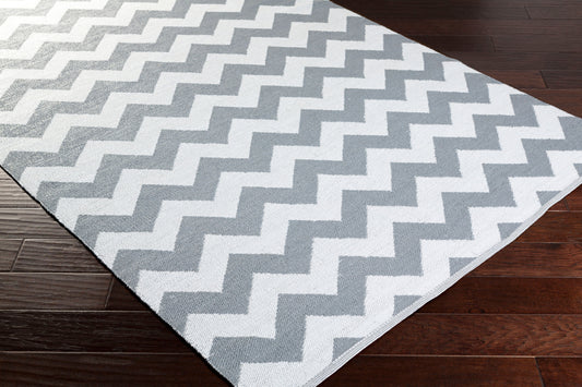 Alfombra decorativa para interiores y exteriores hecha a mano Picnic PIC-4008 de 2' x 3'