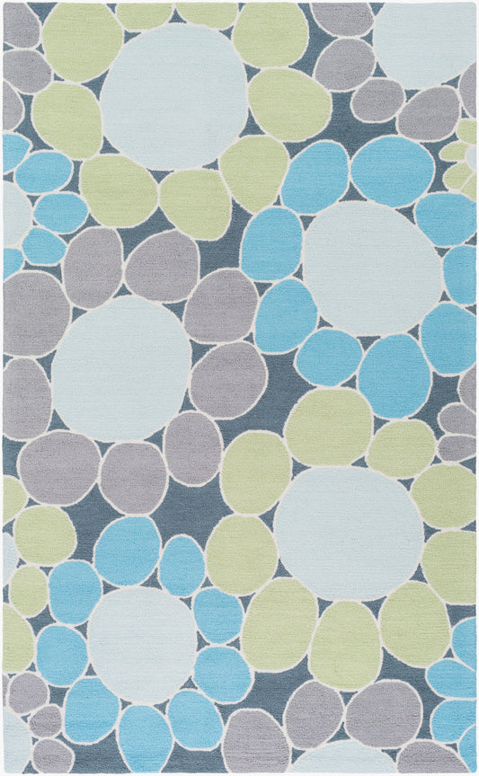 Peek-A-Boo PKB-7001 3' x 5' Handmade Accent Rug