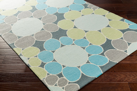 Peek-A-Boo PKB-7001 3' x 5' Handmade Accent Rug