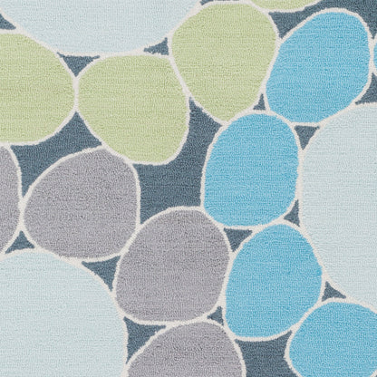 Peek-A-Boo PKB-7001 2' x 3' Handmade Accent Rug