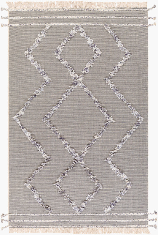 Alfombra hecha a mano Palo Alto PLA-2303 de 1,52 m x 2,13 m