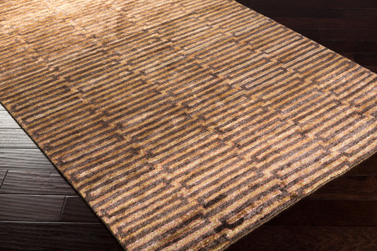 Platinum PLAT-9004 2' x 3' Handmade Faux Silk Accent Rug