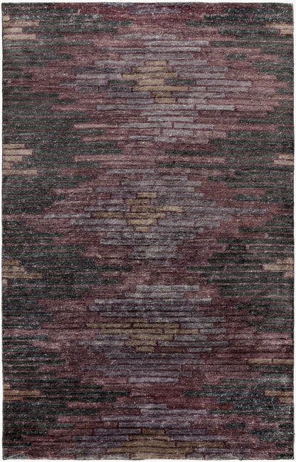 Platinum PLAT-9005 2' x 3' Handmade Faux Silk Accent Rug