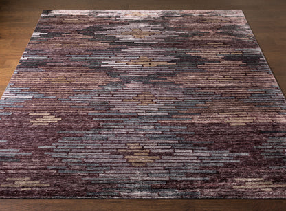 Platinum PLAT-9005 2' x 3' Handmade Faux Silk Accent Rug