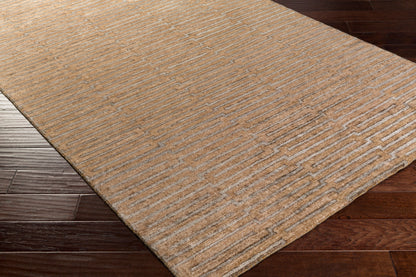 Alfombra de seda sintética hecha a mano Platinum PLAT-9028 de 1,52 m x 2,44 m