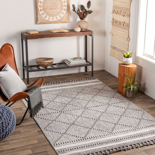 Palermo PLR-2301 3' x 5' Machine Woven Accent Rug